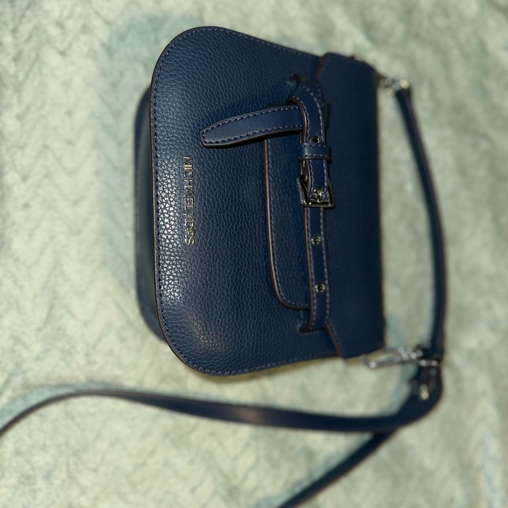 Michael Kors Navy Crossbody Bag